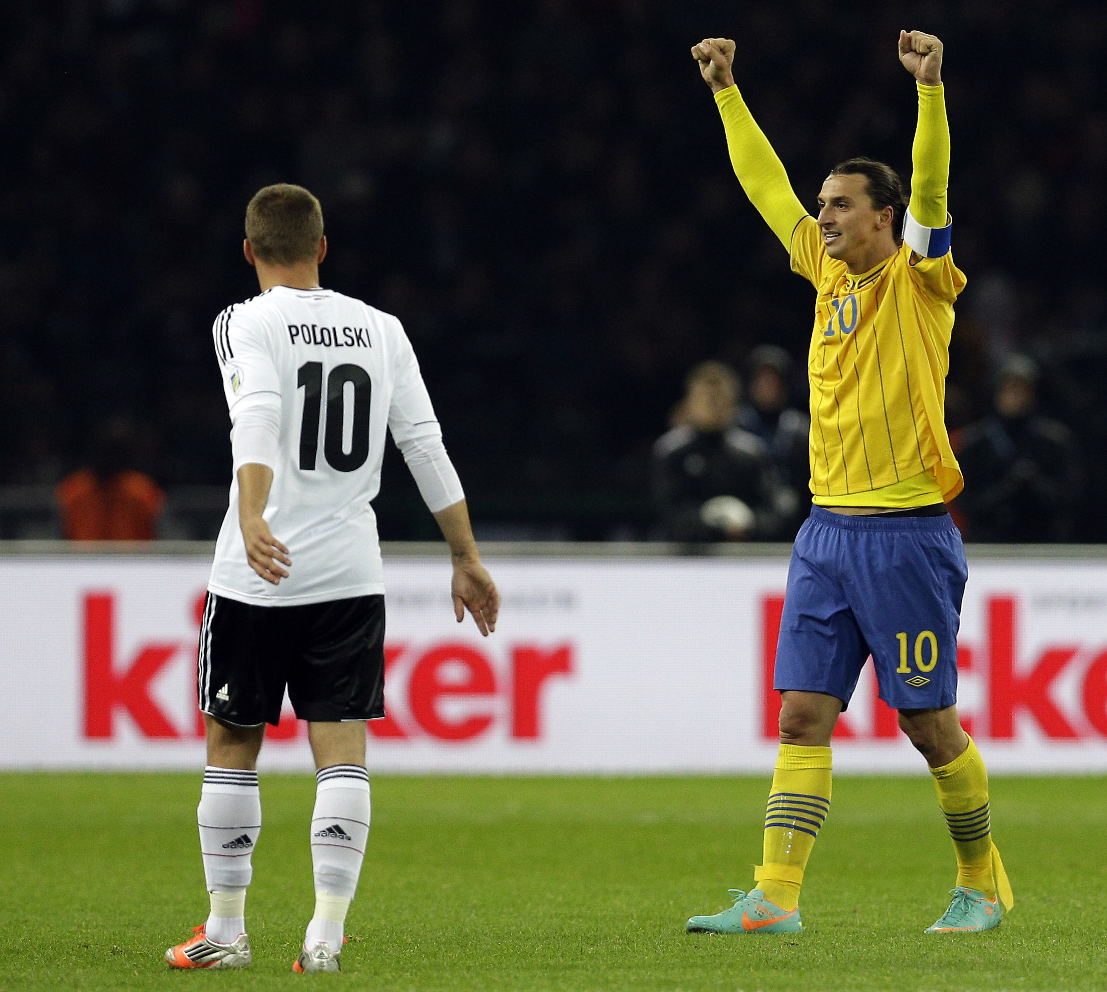 Zlatan gör ofta mål i viktiga matcher.